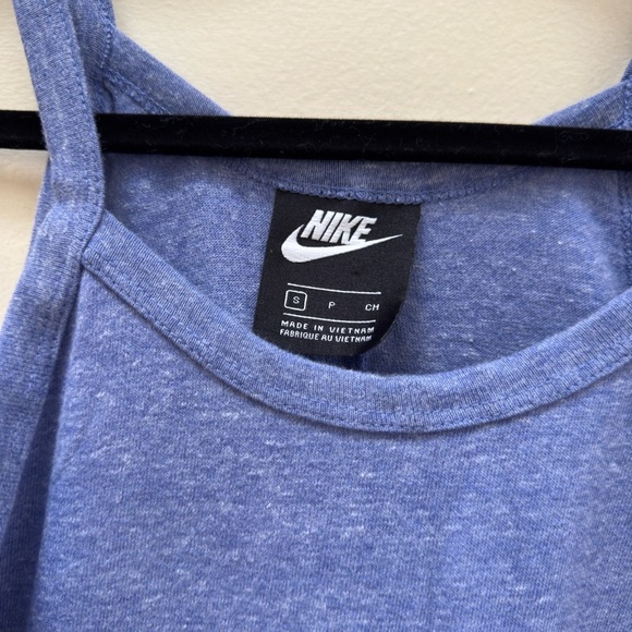 Nike vintage Heather Blue Romper Tank top - Picture 3 of 6
